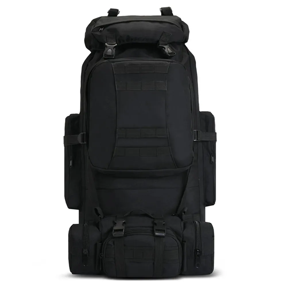 100L Camping Hiking Backpack,Molle Tactical rucksack backpack,Waterproof Lightweight Hiking Backpack bag for men