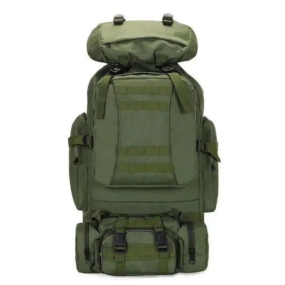 100L Camping Hiking Backpack,Molle Tactical rucksack backpack,Waterproof Lightweight Hiking Backpack bag for men