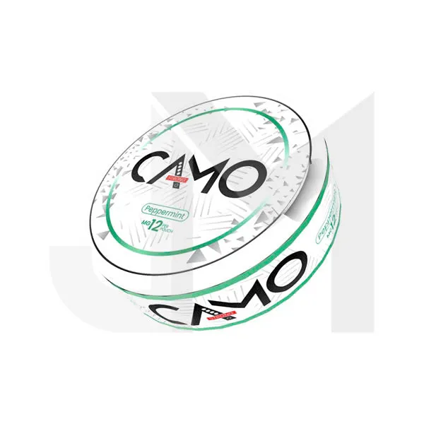 12mg Camo Nicotine Pouches - 20 Pouches