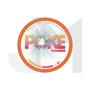 16mg Poke Tropical Nicotine Pouches - 20 Pouches