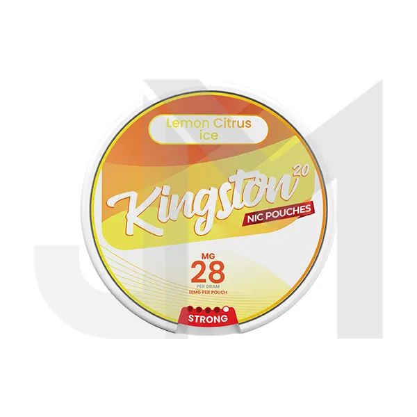 28mg Kingston Nicotine Pouches - 20 Pouches