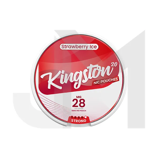 28mg Kingston Nicotine Pouches - 20 Pouches