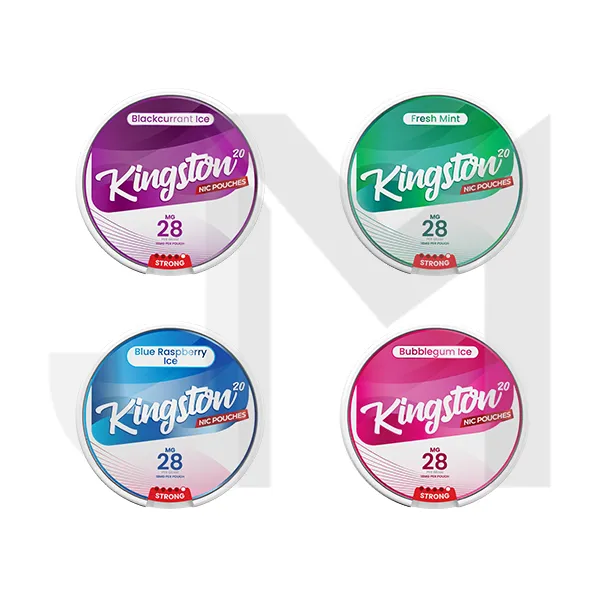 28mg Kingston Nicotine Pouches - 20 Pouches