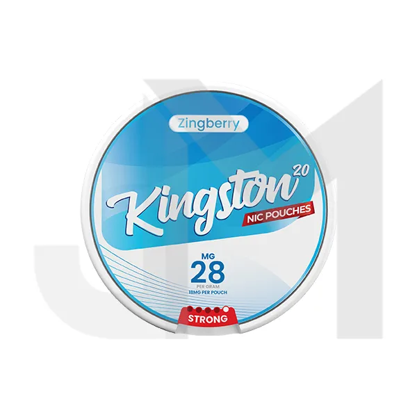 28mg Kingston Nicotine Pouches - 20 Pouches
