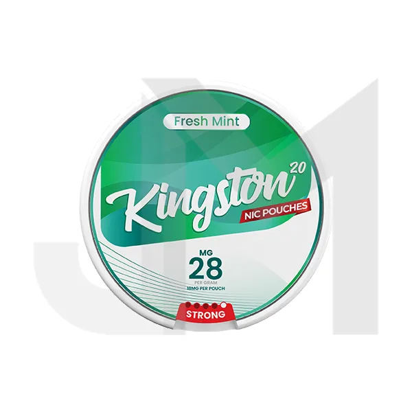 28mg Kingston Nicotine Pouches - 20 Pouches