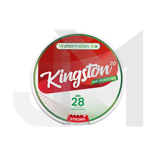 28mg Kingston Nicotine Pouches - 20 Pouches