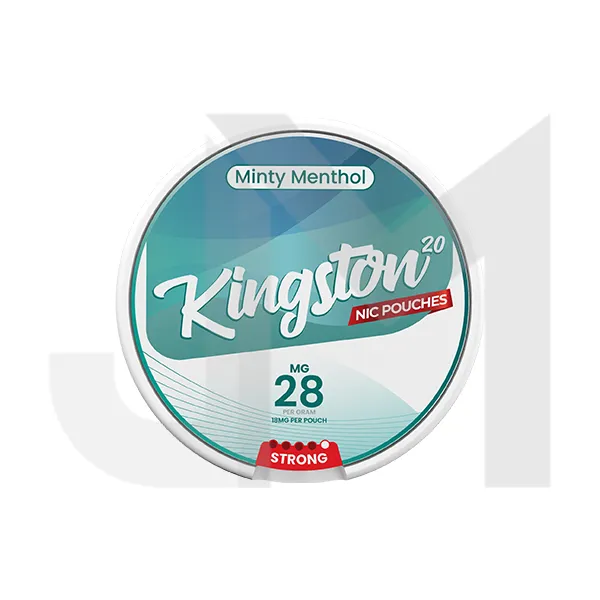 28mg Kingston Nicotine Pouches - 20 Pouches