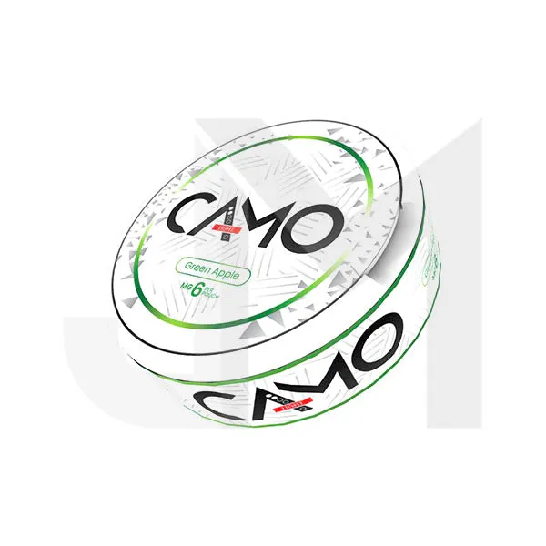 6mg Camo Nicotine Pouches - 20 Pouches