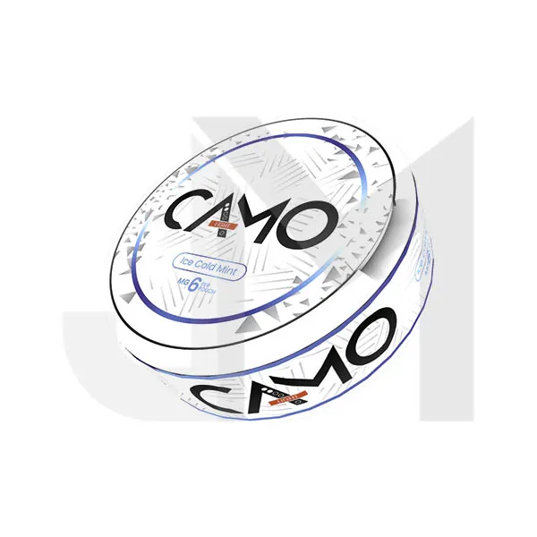 6mg Camo Nicotine Pouches - 20 Pouches