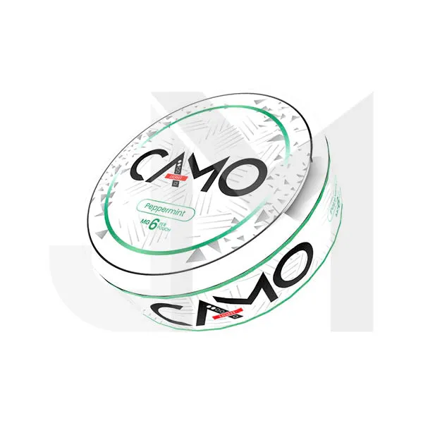 6mg Camo Nicotine Pouches - 20 Pouches
