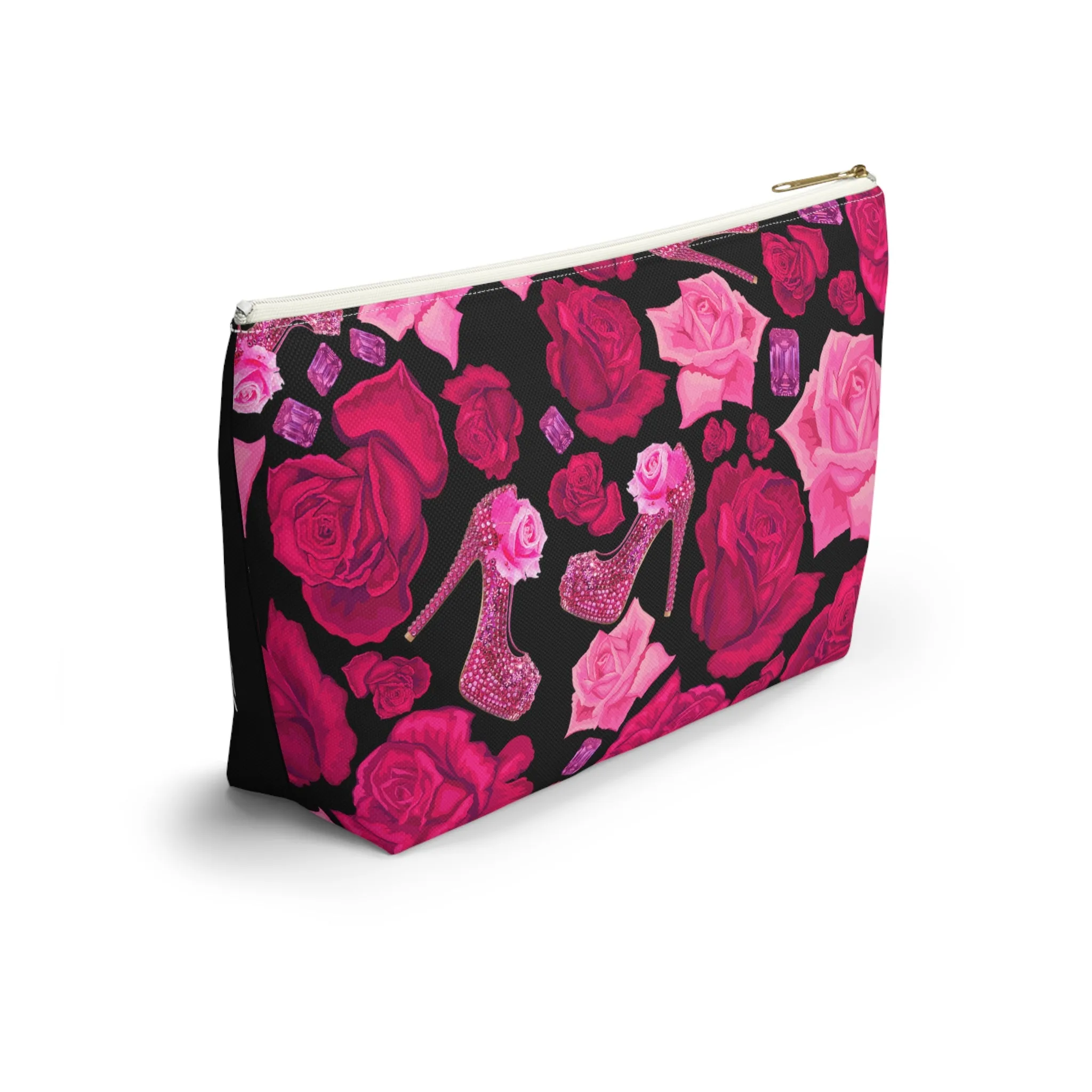 Accessory Pouch w T-bottom 'Follow your dreams'