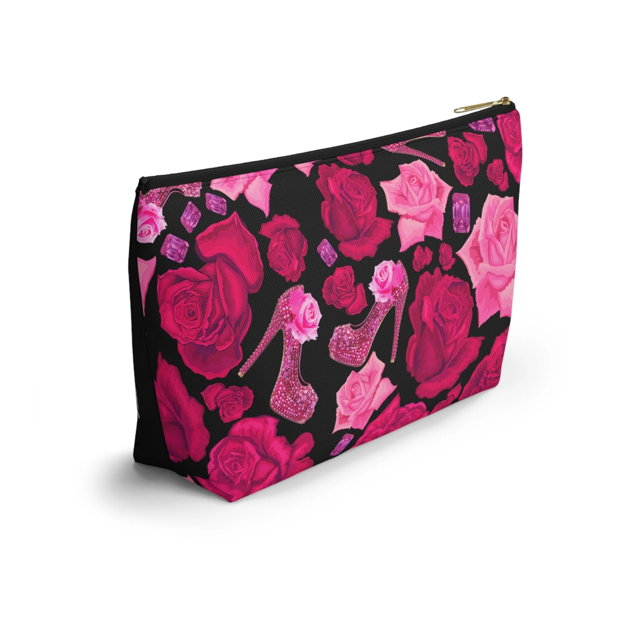 Accessory Pouch w T-bottom 'Follow your dreams'