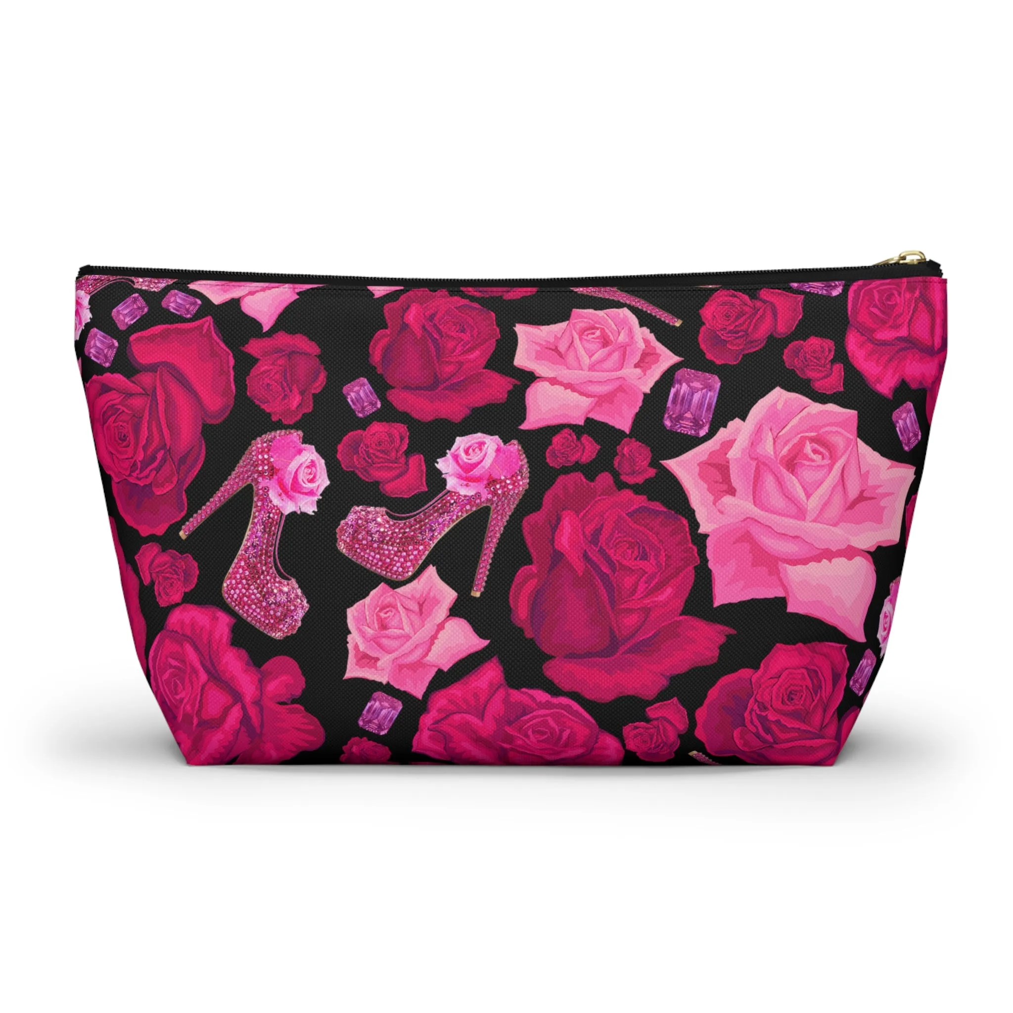 Accessory Pouch w T-bottom 'Follow your dreams'