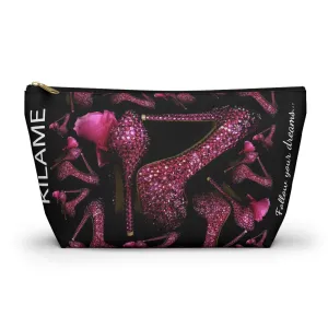 Accessory Pouch w T-bottom 'Follow your dreams'