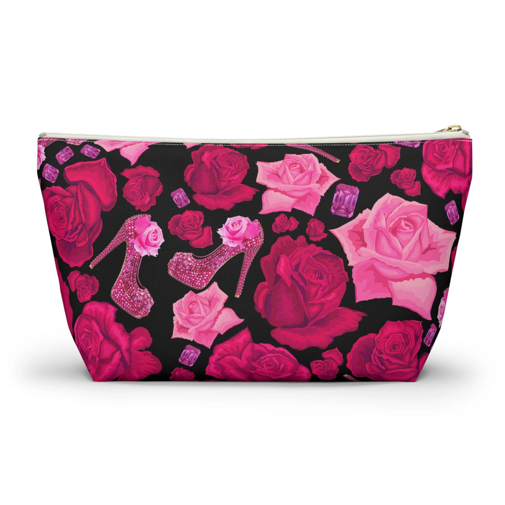 Accessory Pouch w T-bottom 'Follow your dreams'