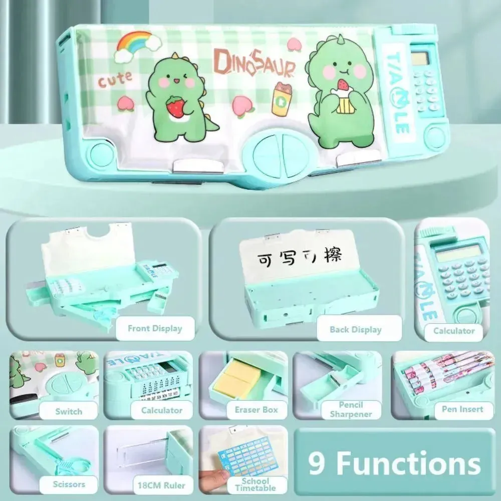 All-In-One Multifunctional School Pencil Box