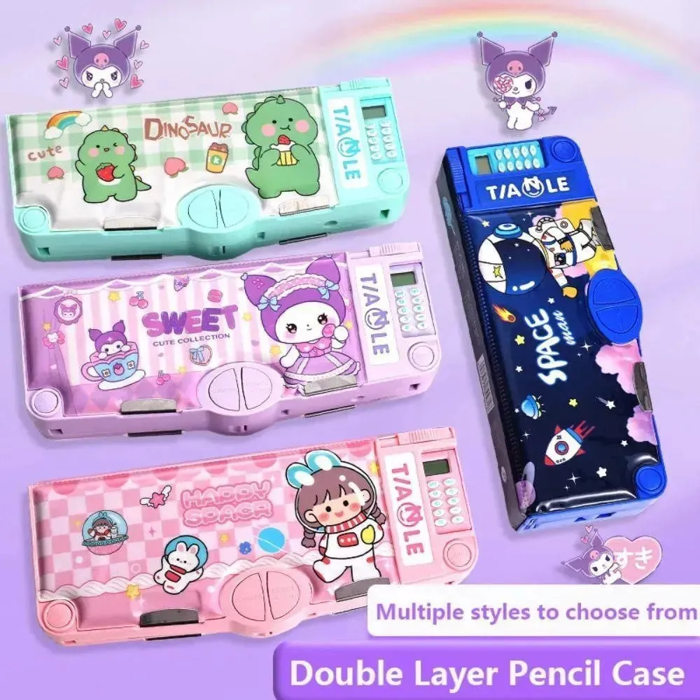 All-In-One Multifunctional School Pencil Box