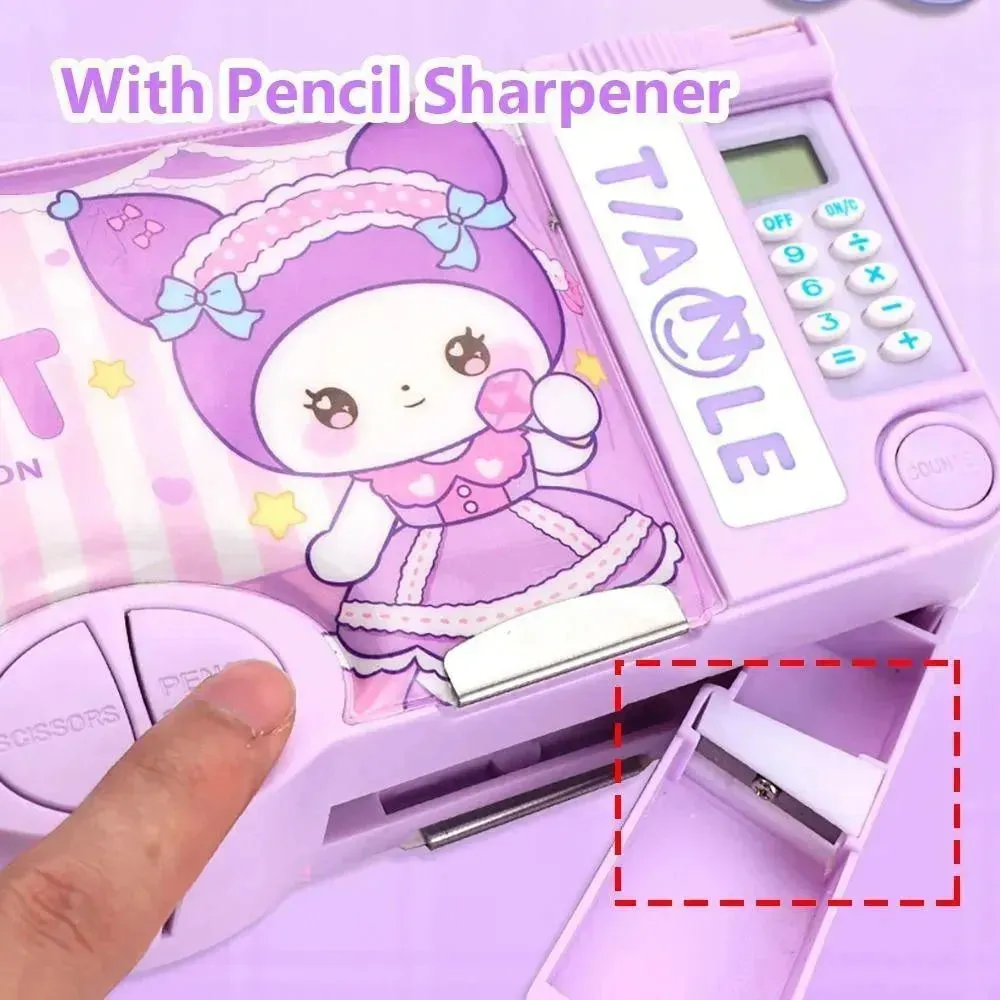 All-In-One Multifunctional School Pencil Box