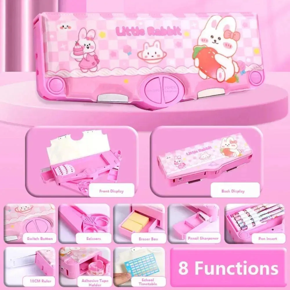 All-In-One Multifunctional School Pencil Box