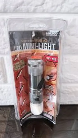 American Builder Super Bright 100,000 MCD LED Mini Light! 100,000 Hour Bulb Life! Built To Perform