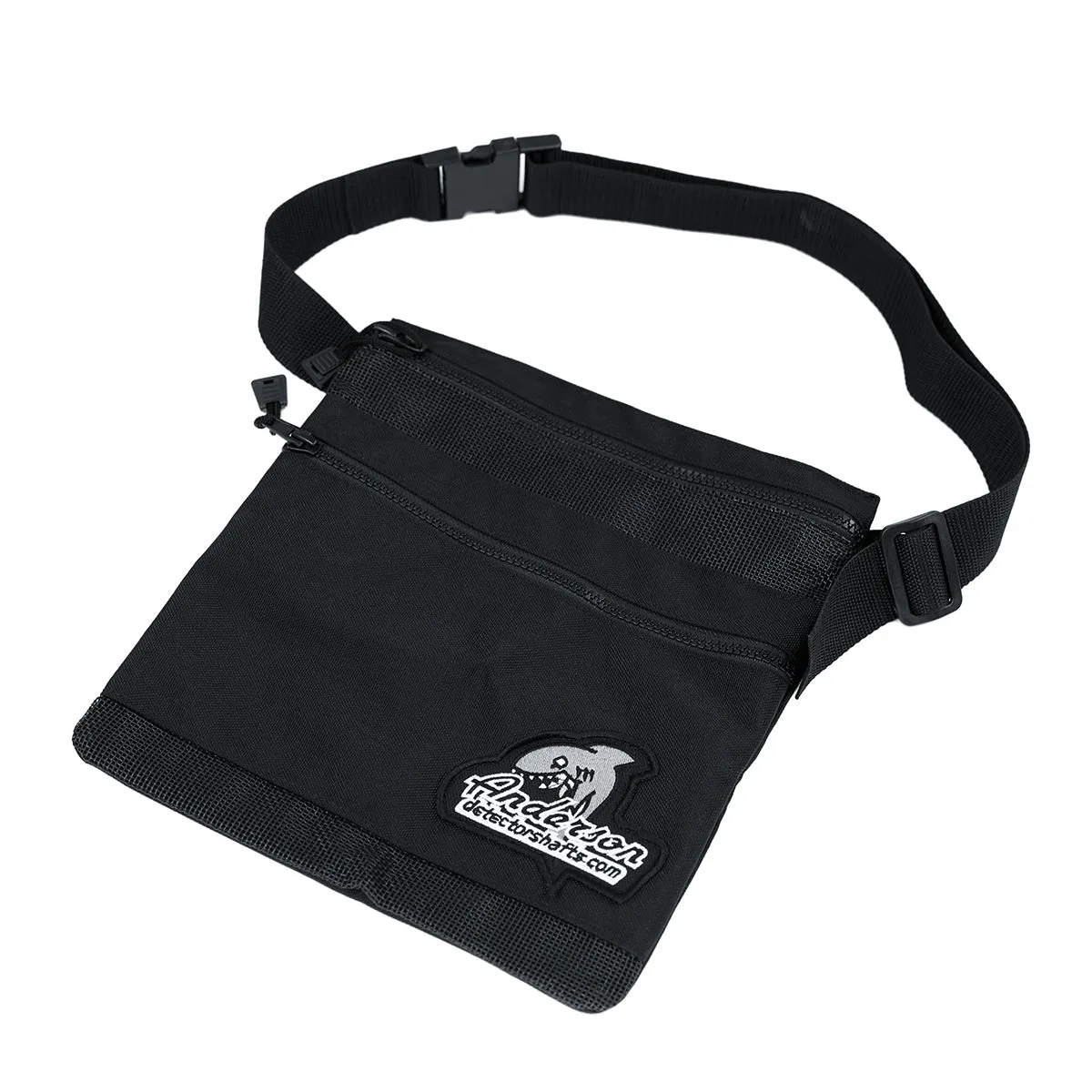 Anderson Detector Beach Finds Pouch with 2 Compartments & Built in Carabiner