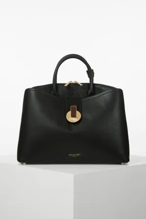 Annabella Black Laptop Work Tote