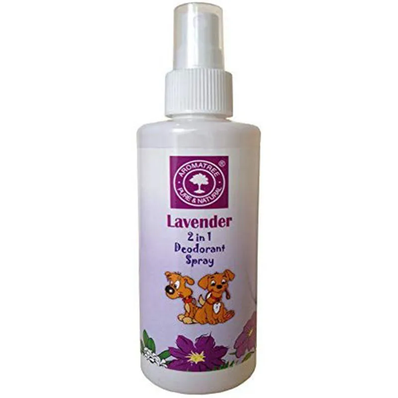 Aroma Tree 2 in 1 Deodorant for Cat and Dog, Lavender, 200 ml