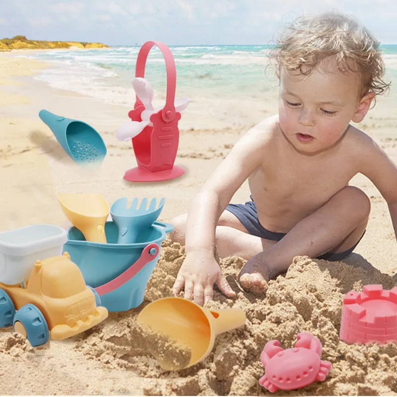 Assorted Soft Baby Children Bath Beach Kit Playing Toys 5-17 pieces