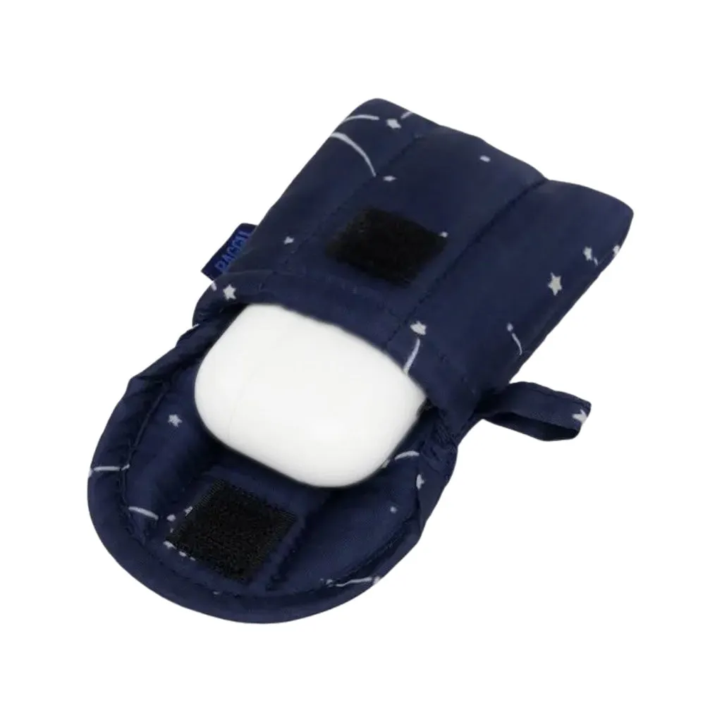 Baggu Puffy Earbuds Case, Constellation Midnight