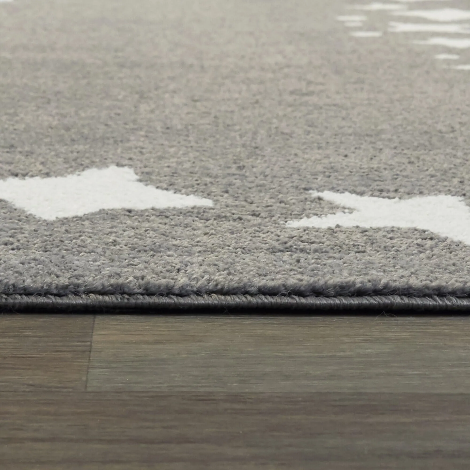 BALTA Mod-Tod Stars Border Kids Area Rug