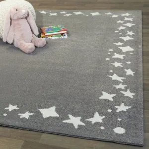 BALTA Mod-Tod Stars Border Kids Area Rug