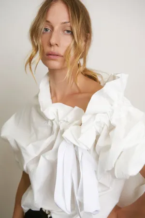 BEAUTIFUL MESS | white poplin