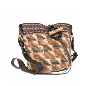 Brown Indigenous Ethnic Bag Handwoven Bag