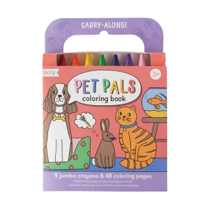 Carry Along Coloring Book Set - Pet Pals
