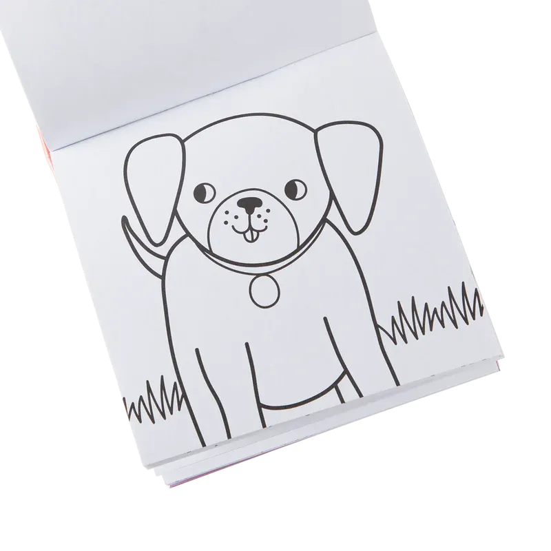 Carry Along Crayon & Coloring Book Kit - Pet Pals