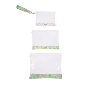 Carryall Trio Pouch Set (Lime Feeling Good)