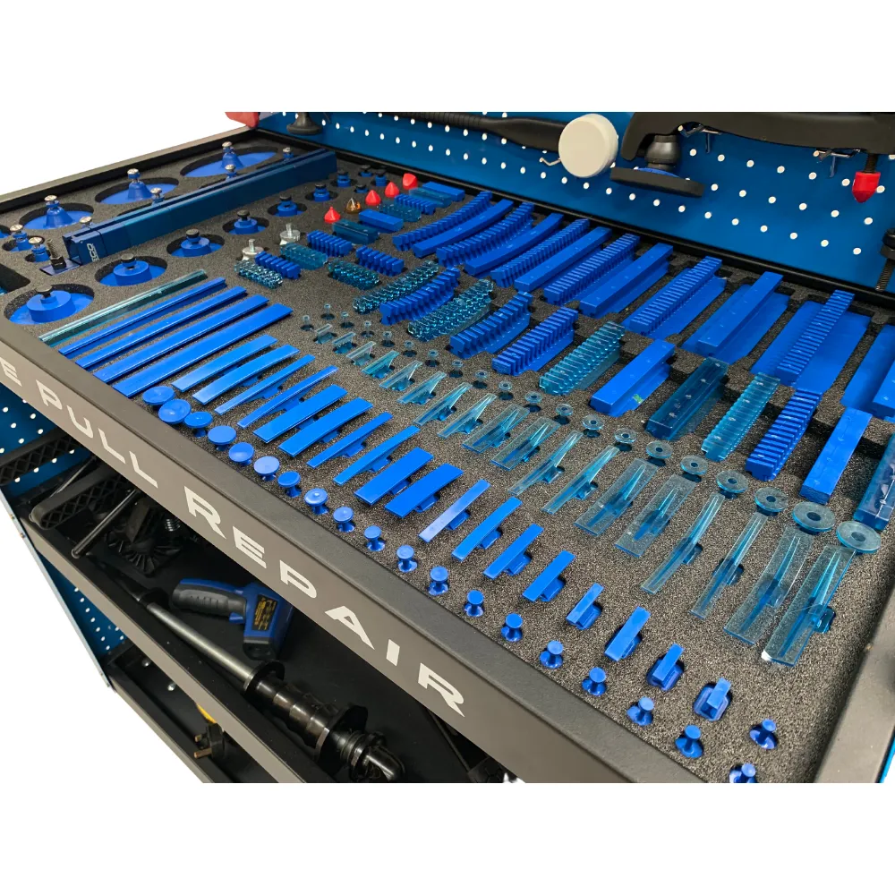 Cart-top Foam Organizer System for KECO Collision Cart