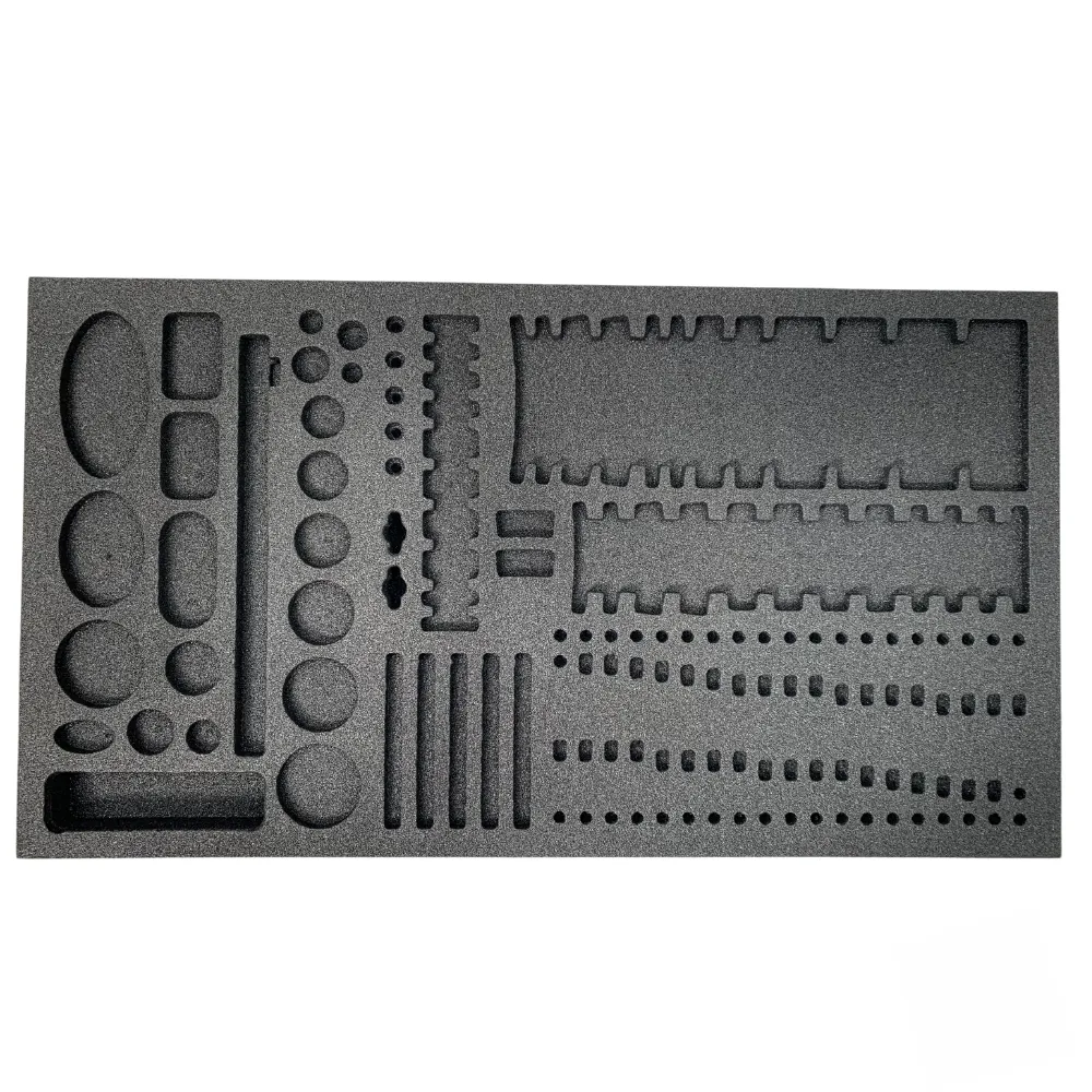 Cart-top Foam Organizer System for KECO Collision Cart