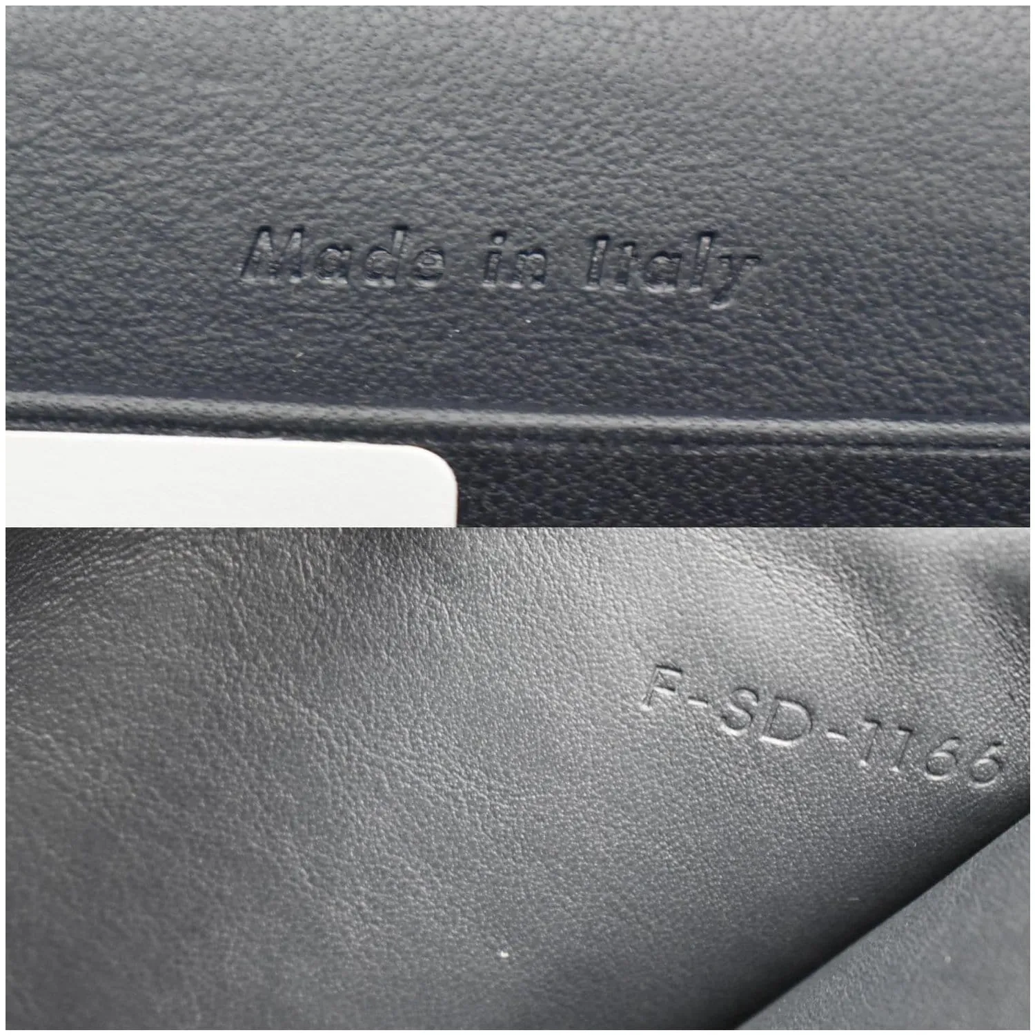 CELINE Pocket Envelope Leather Shoulder Bag Multicolor