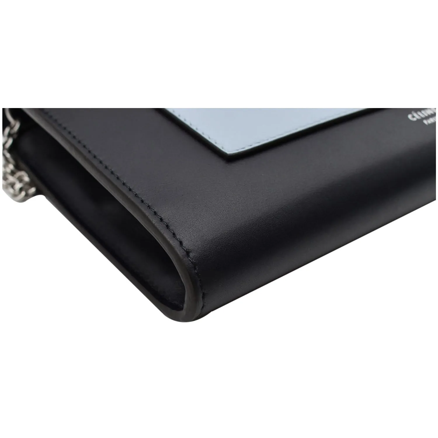 CELINE Pocket Envelope Leather Shoulder Bag Multicolor