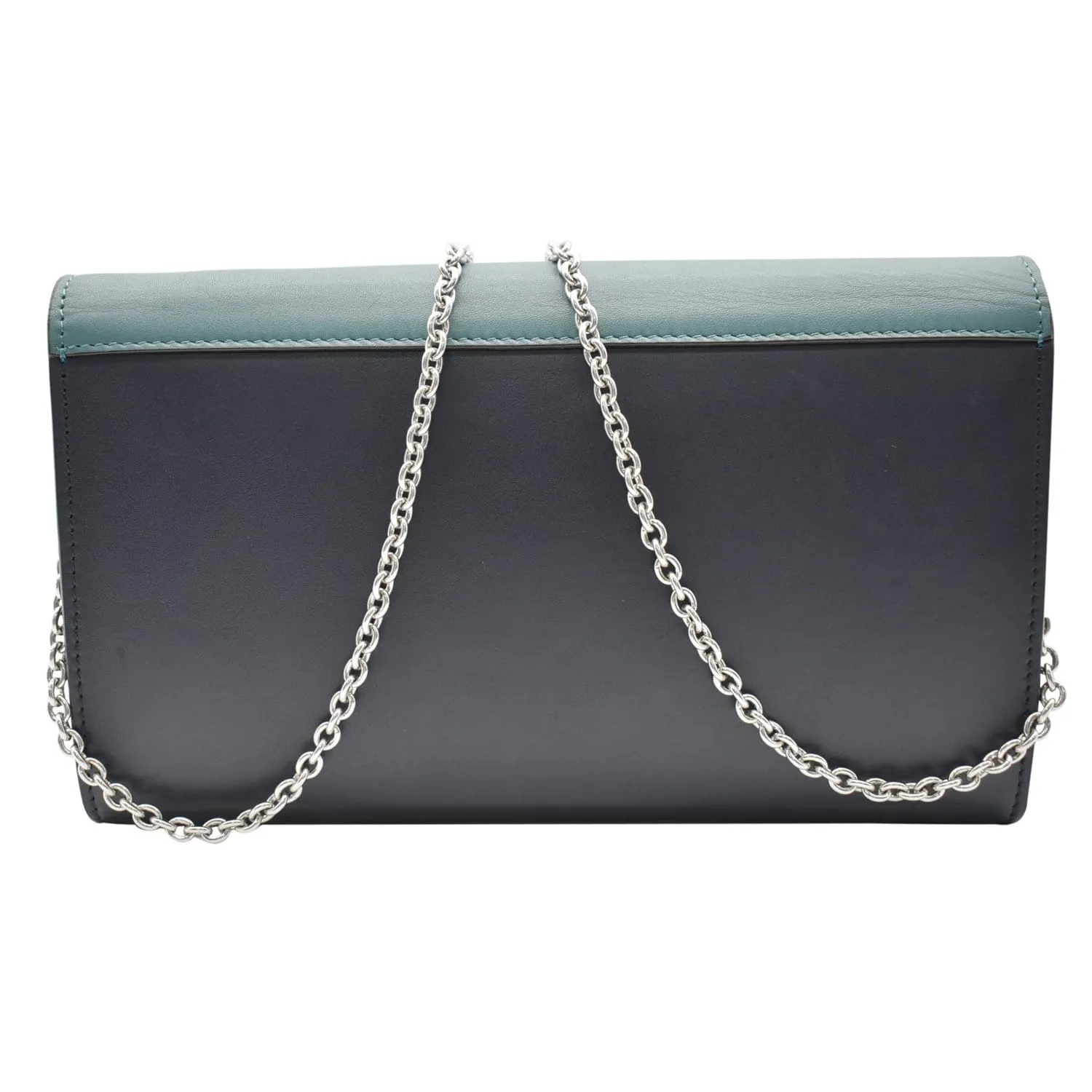 CELINE Pocket Envelope Leather Shoulder Bag Multicolor
