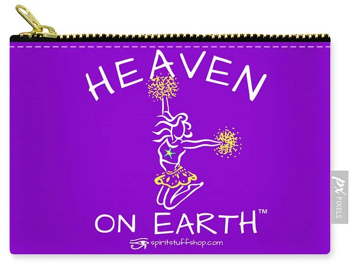 Cheerleading Heaven On Earth - Carry-All Pouch