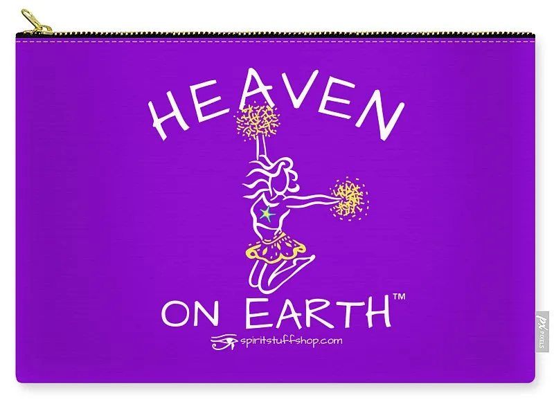 Cheerleading Heaven On Earth - Carry-All Pouch