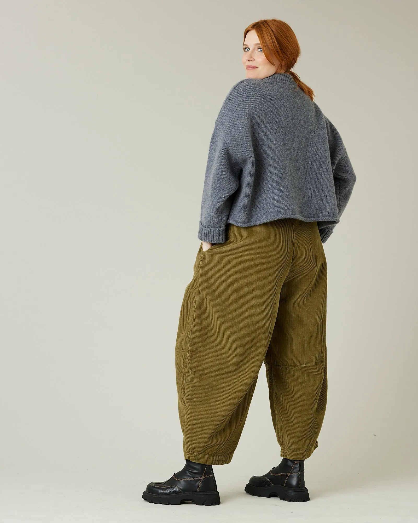 Coco Charcoal Knitted Wool Jumper