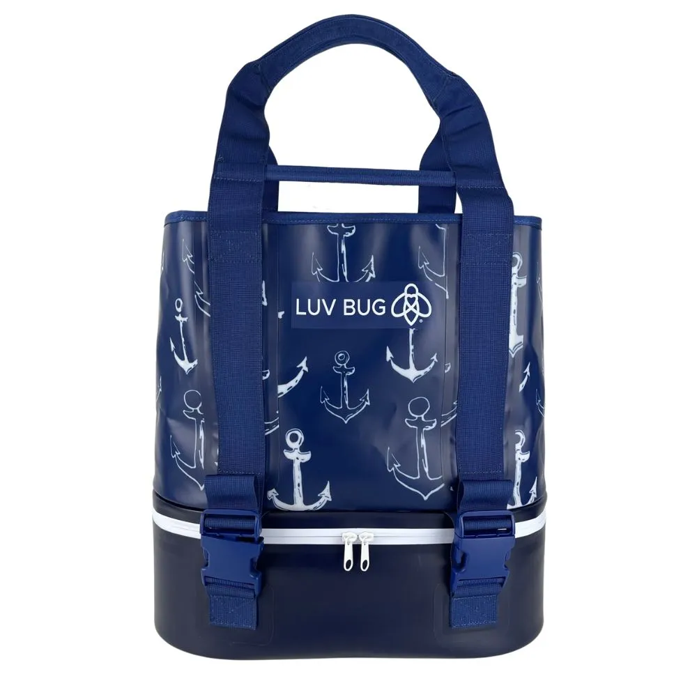 Cooler Tote (Black Circles)