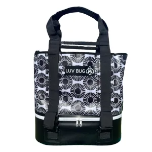 Cooler Tote (Black Circles)