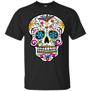 Cross Sugar Skull Shirt