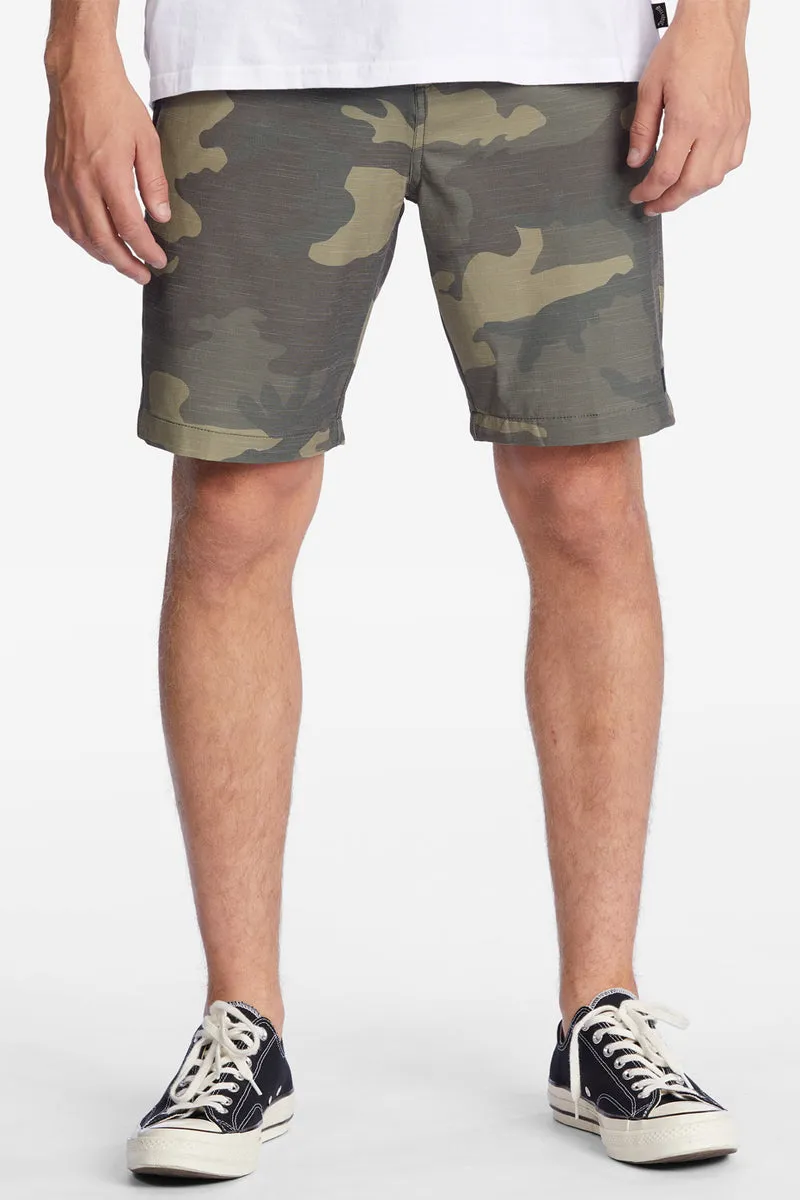 Crossfire Slub Camo Shorts