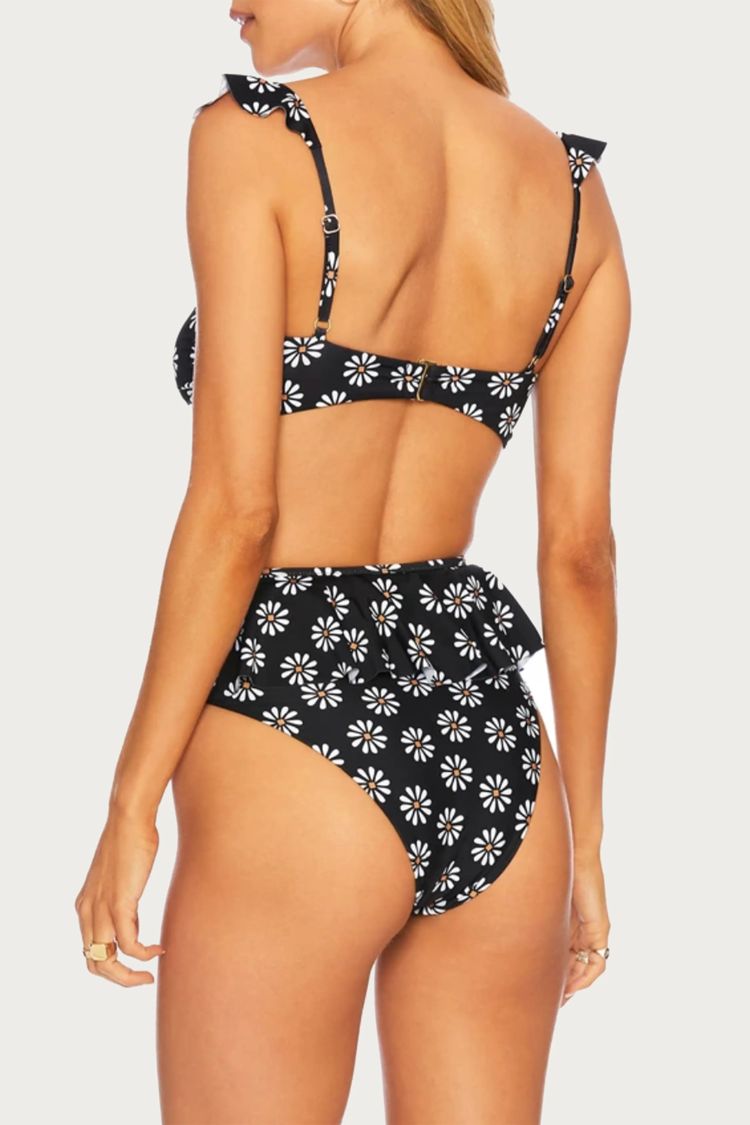 DAISY RUFFLED BIKINI BOTTOMS