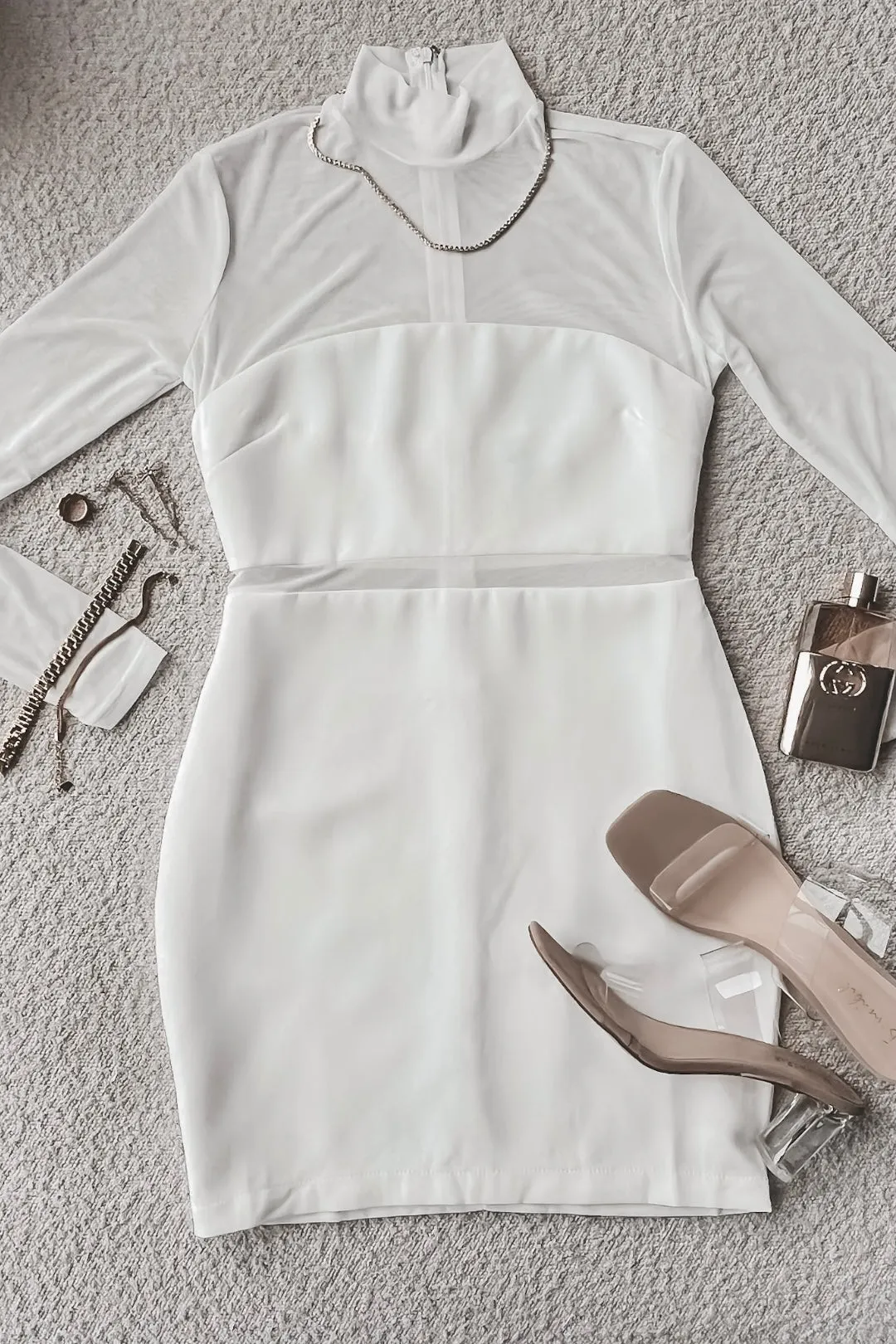 DEAL I Do To This White Mesh Mini
